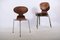 Chaises Ant Mid-Century par Arne Jacobsen pour Fritz Hansen, Set de 4 4