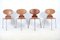 Chaises Ant Mid-Century par Arne Jacobsen pour Fritz Hansen, Set de 4 1