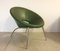 Mid-Century Modern Steel Armchair, 1980s 1