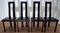 Italian Model Regia Dining Chairs by Antonello Mosca for Ycami, 1980s, Set of 4 3