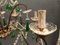 Lámpara de araña de vidrio y cristal de Murano, años 50, Imagen 7