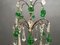 Crystal & Murano Glass Chandelier, 1950s 11