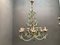 Crystal & Murano Glass Chandelier, 1950s 8