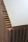 Oak & Brass Milione Sideboard With Brass Top by Debonademeo for Medulum 5