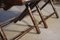 Bamboo & Leather Folding Chairs, 1970s, Set of 2, Image 11