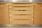 Lackiertes Sideboard aus Bergahorn & Messing von Jean Claude Mahey, 1980er 5