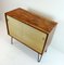 Small Rosewood and Seagrass Dresser, 1960s 7