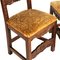 19th Century Renaissance Style Carved Walnut Dining Chairs, Set of 6 6