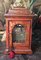 18th Century English Red Lacquer and Bronze Clock 5