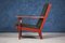 Danish Teak Model GE320 Armchair by Hans J. Wegner for Getama, 1960s 4