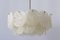 German Textured Acrylic Disc Ceiling Lamp, 1960s, Image 5
