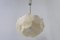 German Textured Acrylic Disc Ceiling Lamp, 1960s 11