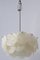 German Textured Acrylic Disc Ceiling Lamp, 1960s, Image 13