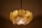 German Textured Acrylic Disc Ceiling Lamp, 1960s, Image 10