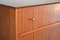 Teak and Brass Dresser from Lebus, 1960s, Image 4