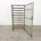 Antique Gray Wrought Iron Wine Rack 6