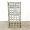 Antique Gray Wrought Iron Wine Rack, Image 1