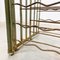 Antique Gray Wrought Iron Wine Rack 9