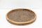 Round French Rattan Tray, 1950s, Image 1