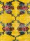 Art Deco Turkish Yellow Floral Rug by Zeki Müren, 1950s, Image 4