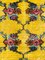 Gelber türkischer Art Deco Teppich mit floralem Muster von Zeki Müren, 1950er 4