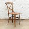 Model 91 Wood and Rattan Side Chair from Thonet, 1920s 1