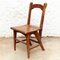 Chaises d'Appoint en Bois, Catalan, années 20, Set de 2 6