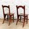 Wooden Catalan Side Chairs, 1920s, Set of 2 3