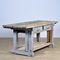 Industrial Wooden Worktable, 1950s, Image 8