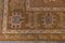 Antique Indian Green, Gold, Pink, and White Rug, 1870s 2