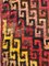 Turkish Red, Yellow, and Brown Woolen Tulu Rug, 1950s, Image 7