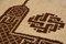 Tappeto antico bianco e marrone, Nord Africa, inizio XX secolo, Immagine 16