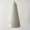 Perferorated Aluminum and Brass Pendant Lamp, 1960s 3