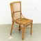 Spanish Bamboo and Rattan Dining Chairs, 1960s, Set of 3 6