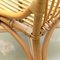 Spanish Bamboo and Rattan Dining Chairs, 1960s, Set of 3, Image 8