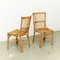 Spanish Bamboo and Rattan Dining Chairs, 1960s, Set of 3 15