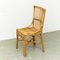 Spanish Bamboo and Rattan Dining Chairs, 1960s, Set of 3, Image 1