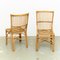 Spanish Bamboo and Rattan Dining Chairs, 1960s, Set of 3, Image 13