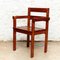 Dutch Wooden Armchairs, 1950s, Set of 2, Image 1