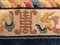 Chinesischer Teppich mit Drachen-Motiven in Gelb & Blau, 1950er 11