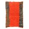Tappeto berbero rosso e nero in lana, anni '60, Immagine 1