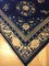 19th Century Chinese Blue and White Woolen Rug, 1870s 14