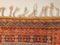 Moroccan Orange and Blue Woolen Berber Rug, 1960s, Image 2