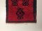 Turkish Red and Black Woolen Tulu Rug, 1960s 5