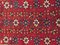 19th Century Red and Yellow Woolen Rug, 1890s, Image 8