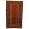 19th Century Red and Yellow Woolen Rug, 1890s 1