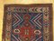 Kazakh Blue and Red Woolen Rug, 1920s 16
