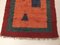 Turkish Pink, Red, and Green Woolen Tulu Rug, 1970s, Image 3