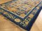 19th Century Chinese Ocher Cotton and Wool Rug 13