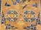 19th Century Chinese Ocher Cotton and Wool Rug 8
